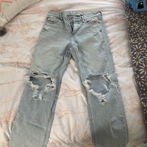 American Eagle Outfitters Light Blue Denim Jeans